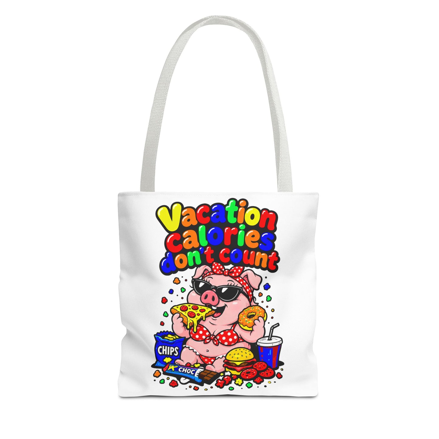 Vacation calories don't count Tote Bag