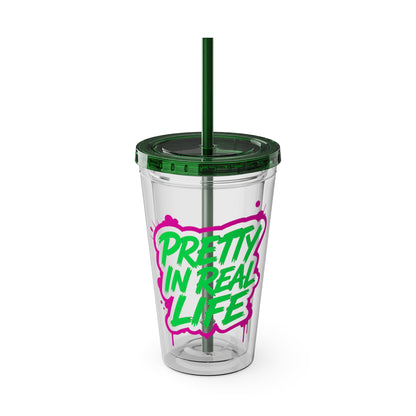 Pretty in real life Clear Insulated Cup