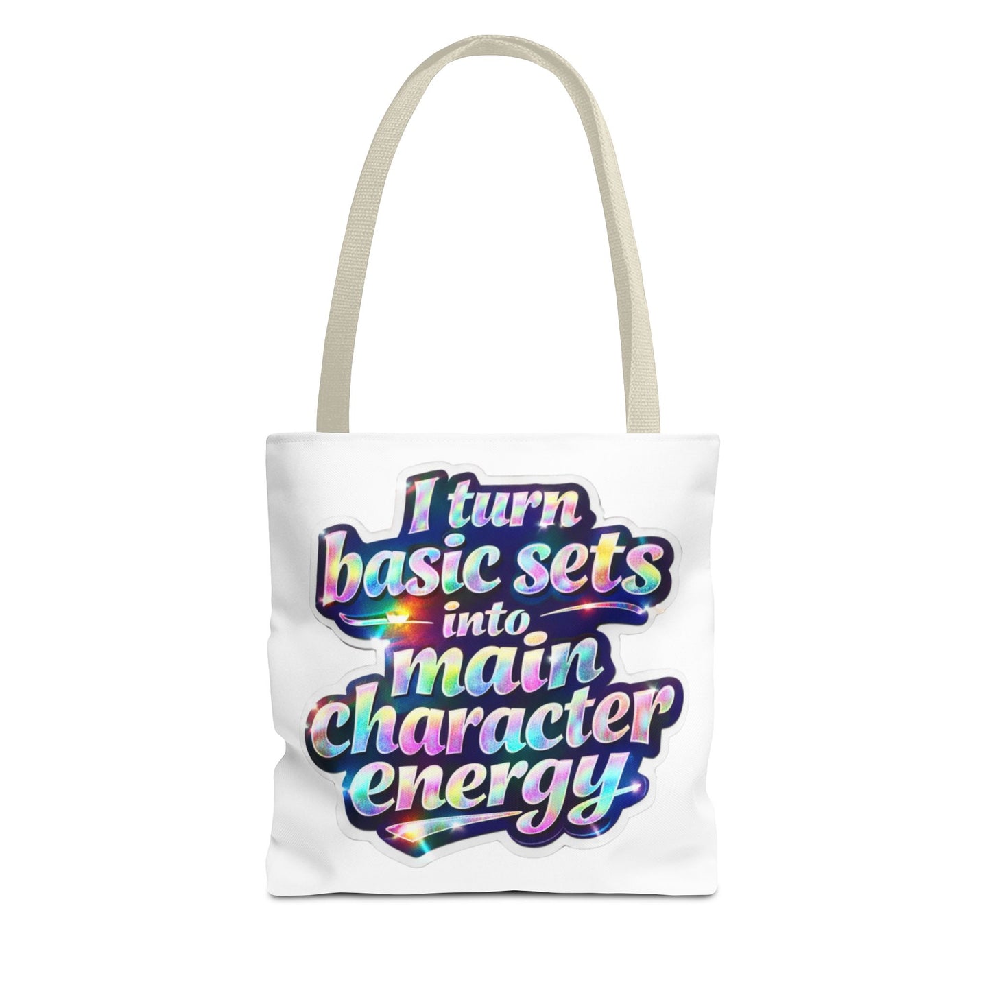 I turn basic sets into main character energy Tote Bag