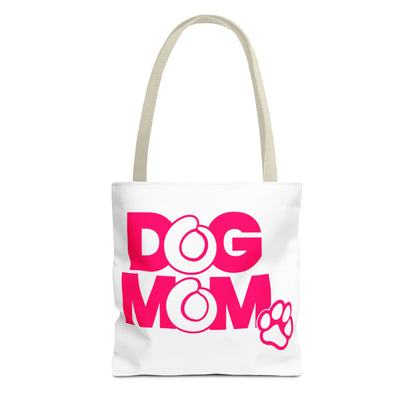 Dog mom pink Tote Bag