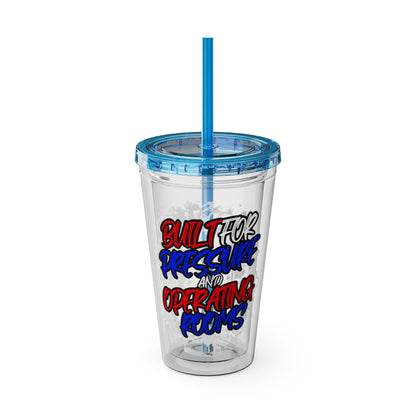 Built for pressure and operating rooms Clear Insulated Cup