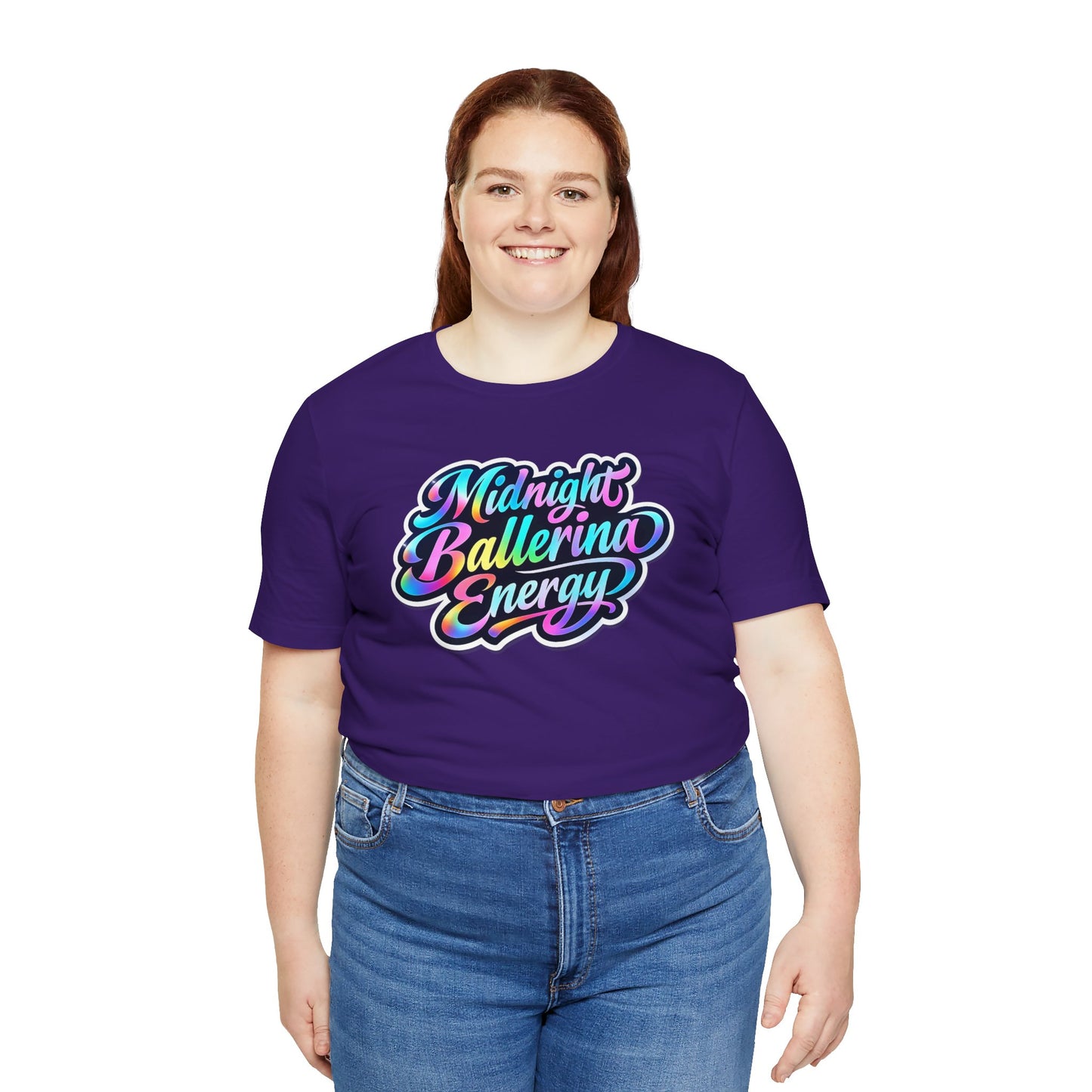 Midnight ballerina energy T-shirt