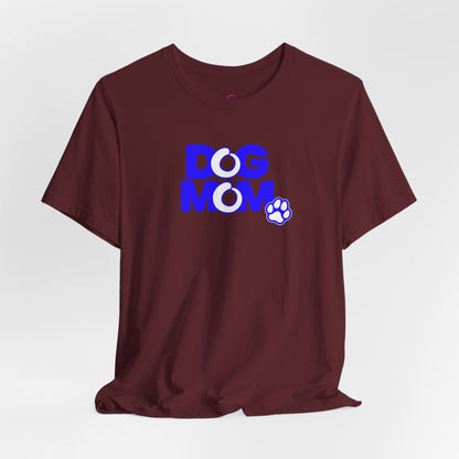 Dog mom blue T-shirt