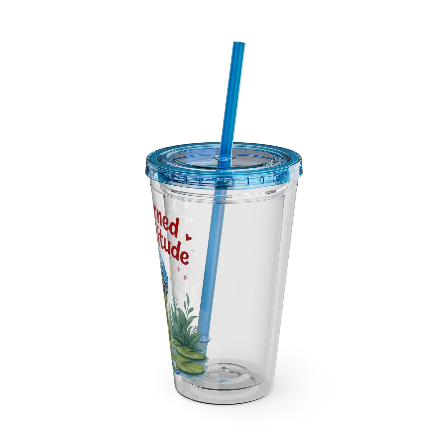 I've earned this attitude Clear Insulated Cup