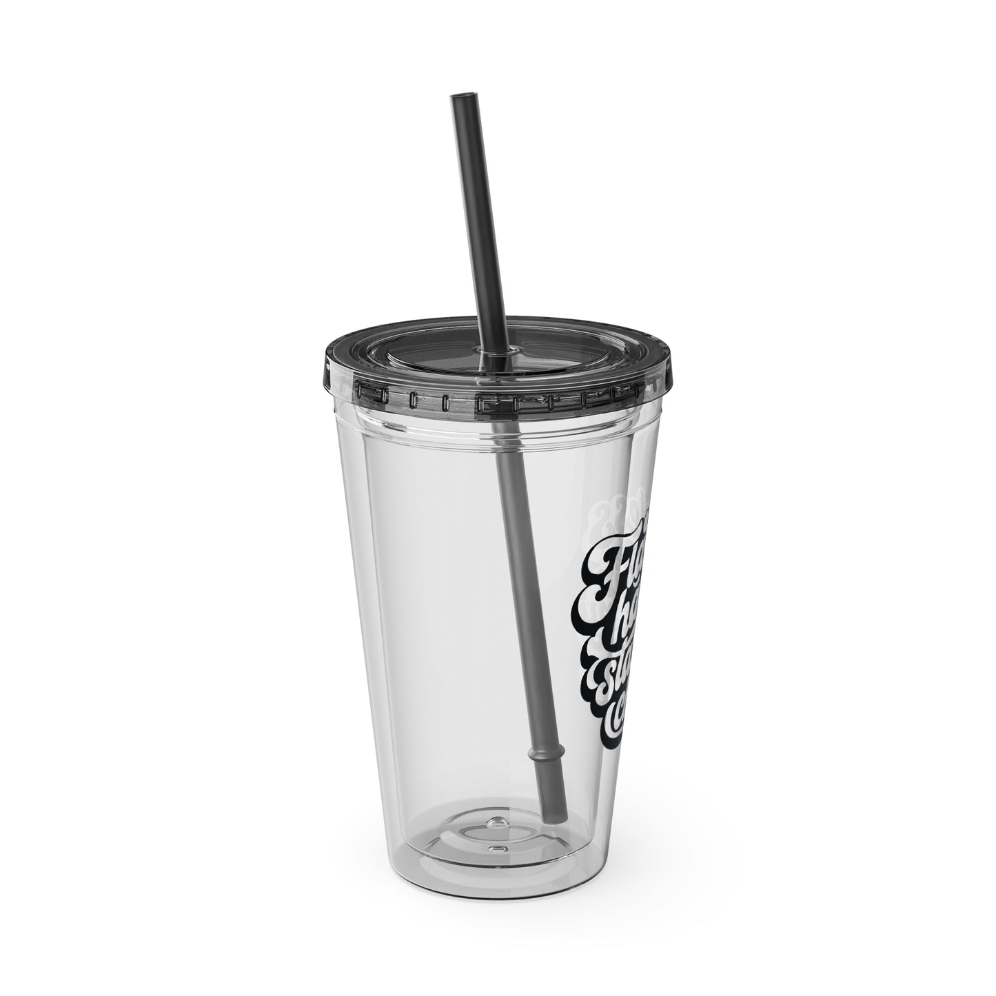 Flawless hair starts in my chair Clear Insulated Cup