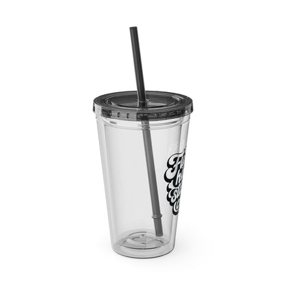 Flawless hair starts in my chair Clear Insulated Cup