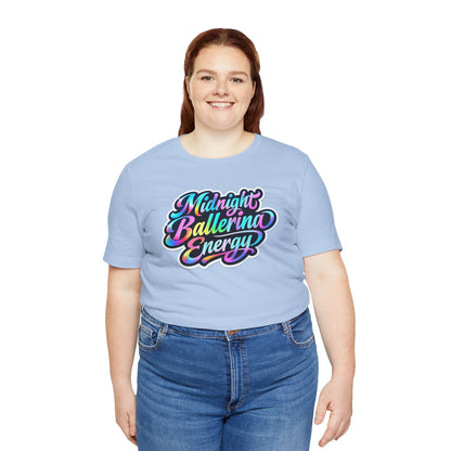 Midnight ballerina energy T-shirt