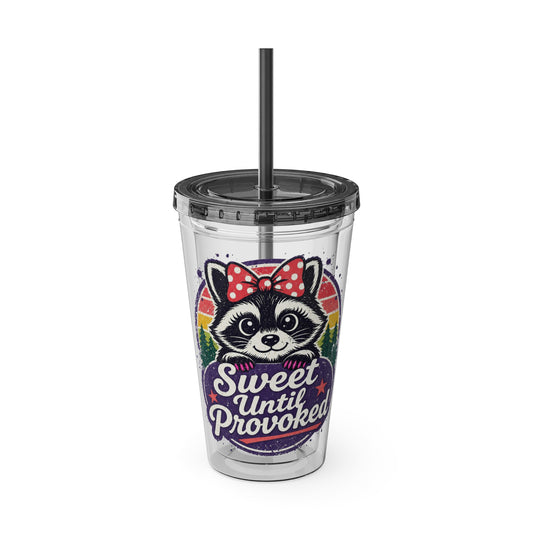 Sweet until provoked Clear Insulated Cup
