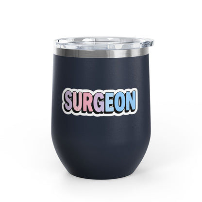 SURGEON faux sticker Tumbler