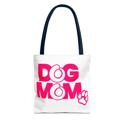 Dog mom pink Tote Bag