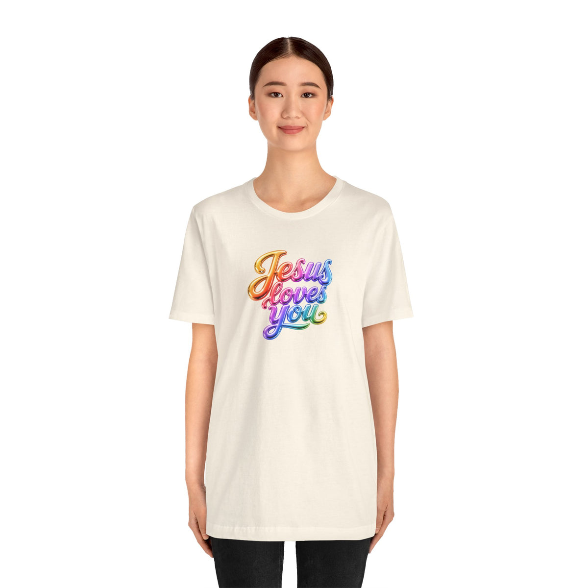 Jesus loves you T-shirt