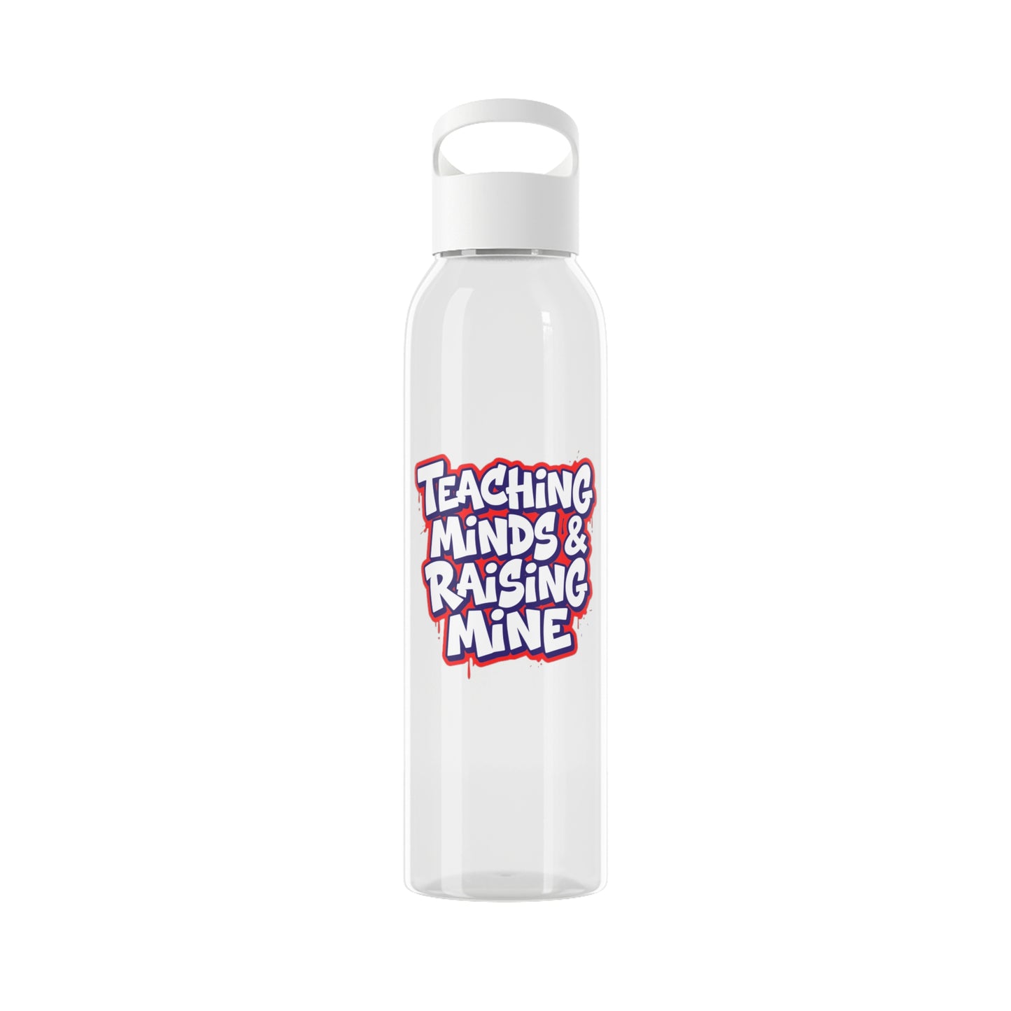 Teaching minds & raising mine Water Bottle