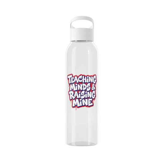 Teaching minds & raising mine Water Bottle
