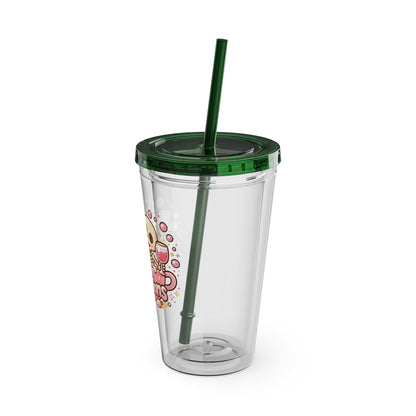 Pour decisions Clear Insulated Cup