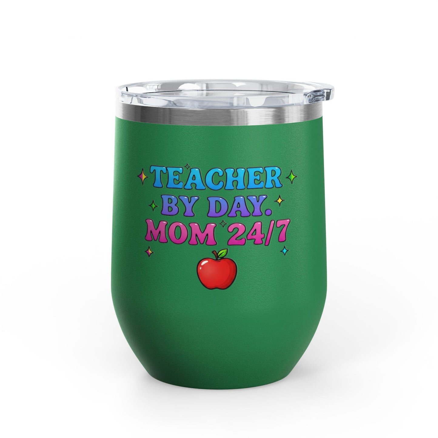 Teacher by day mom 24/7 Tumbler