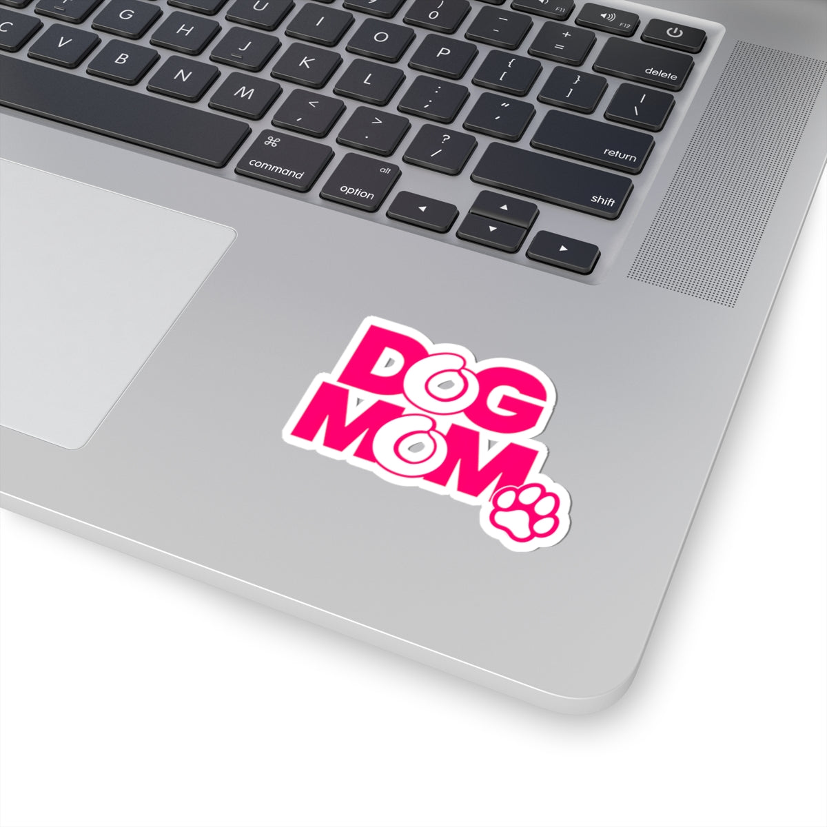 Dog mom pink Sticker