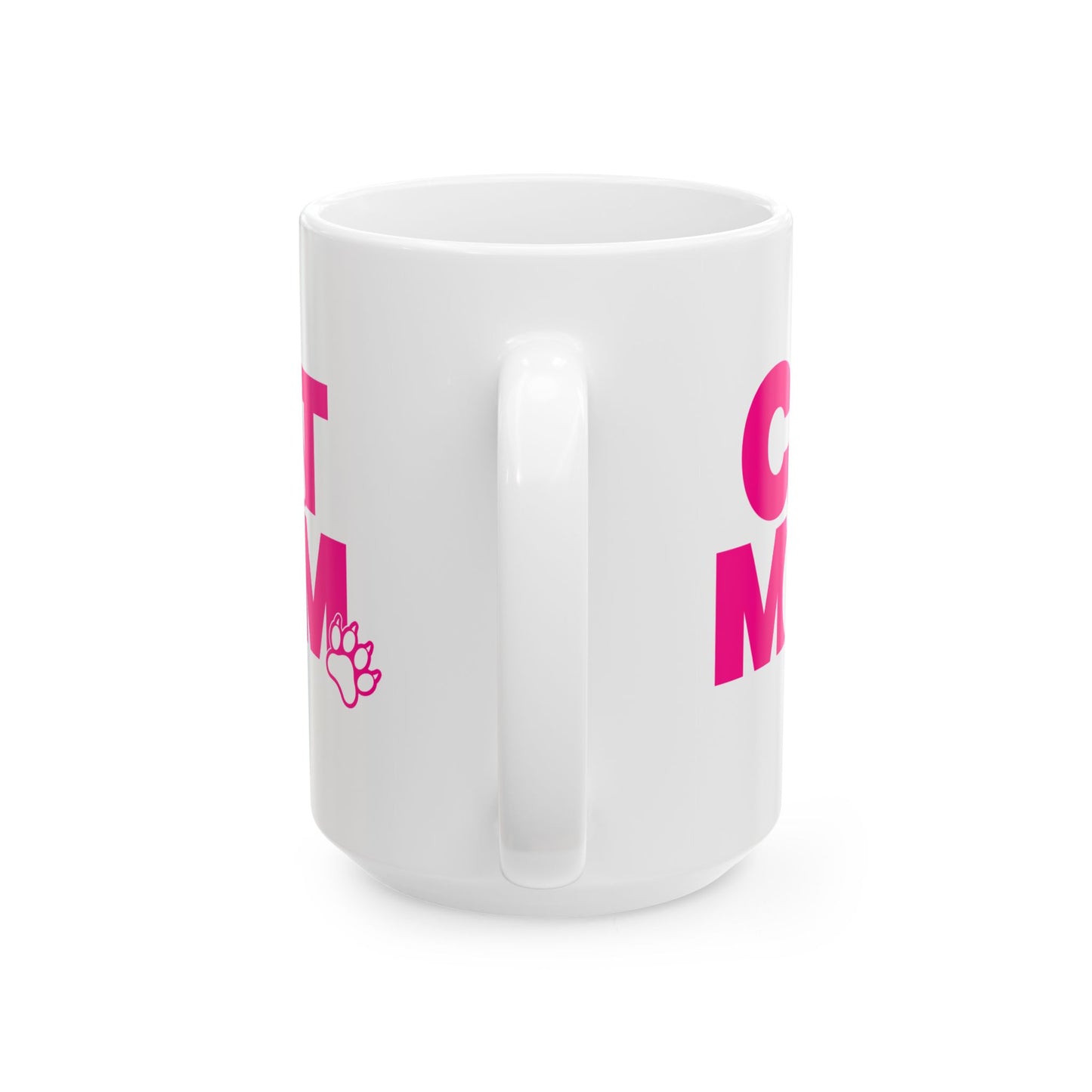 Cat mom pink Mug