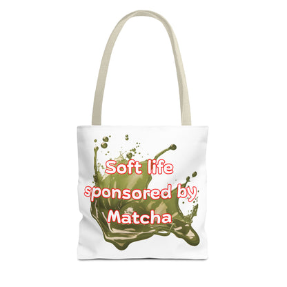 Soft life sponsored by Matcha Tote Bag