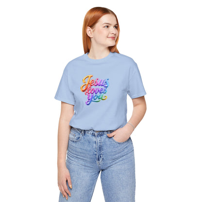 Jesus loves you T-shirt