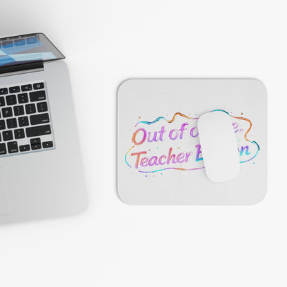 Out of office teacher edition Mouse Pad