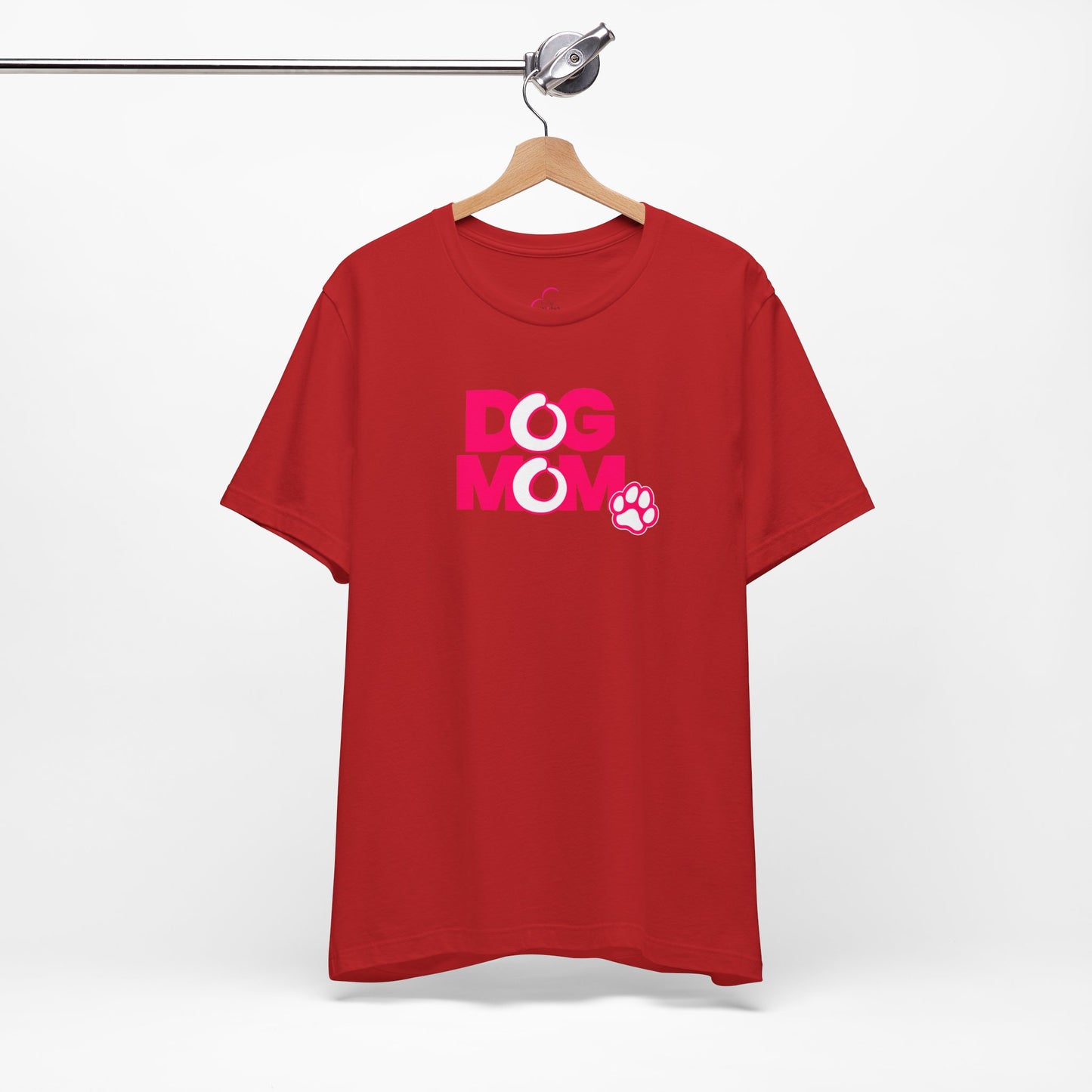 Dog mom pink T-shirt