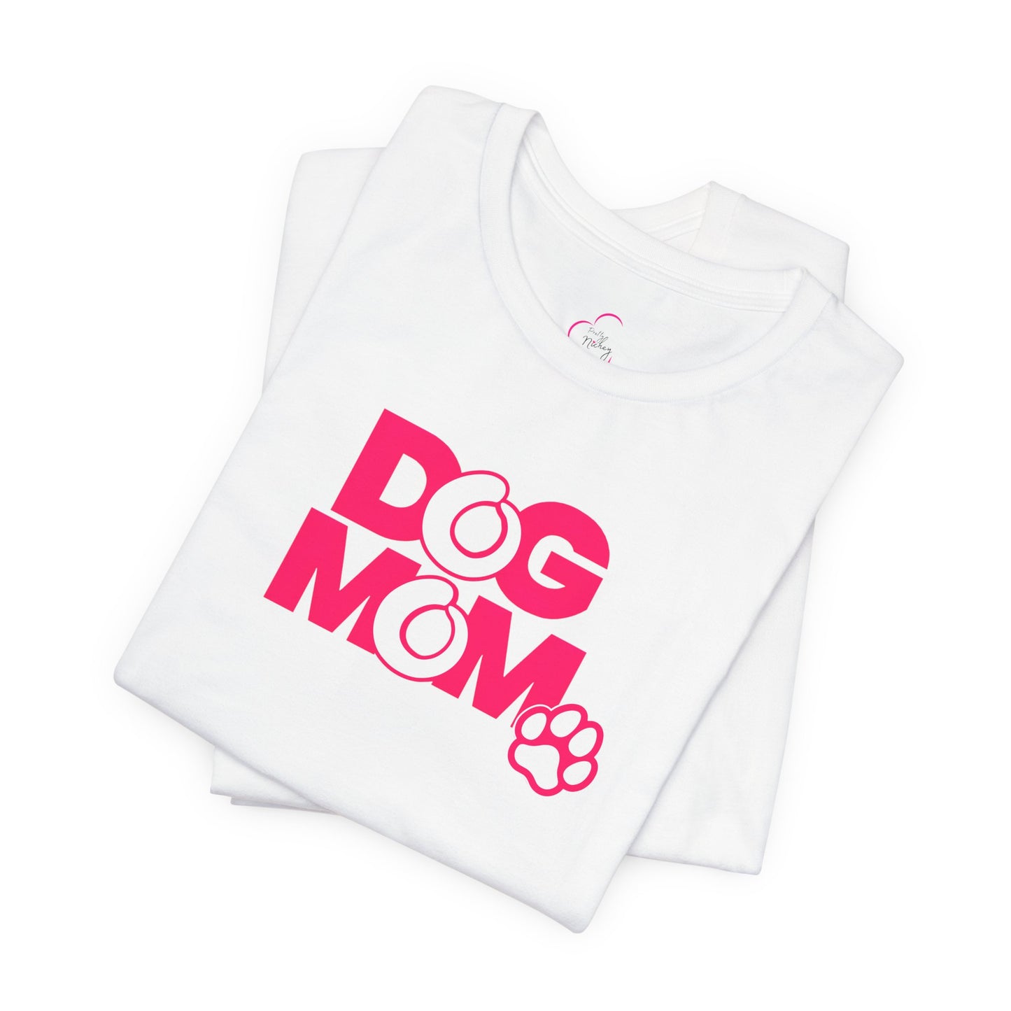 Dog mom pink T-shirt
