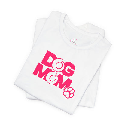 Dog mom pink T-shirt