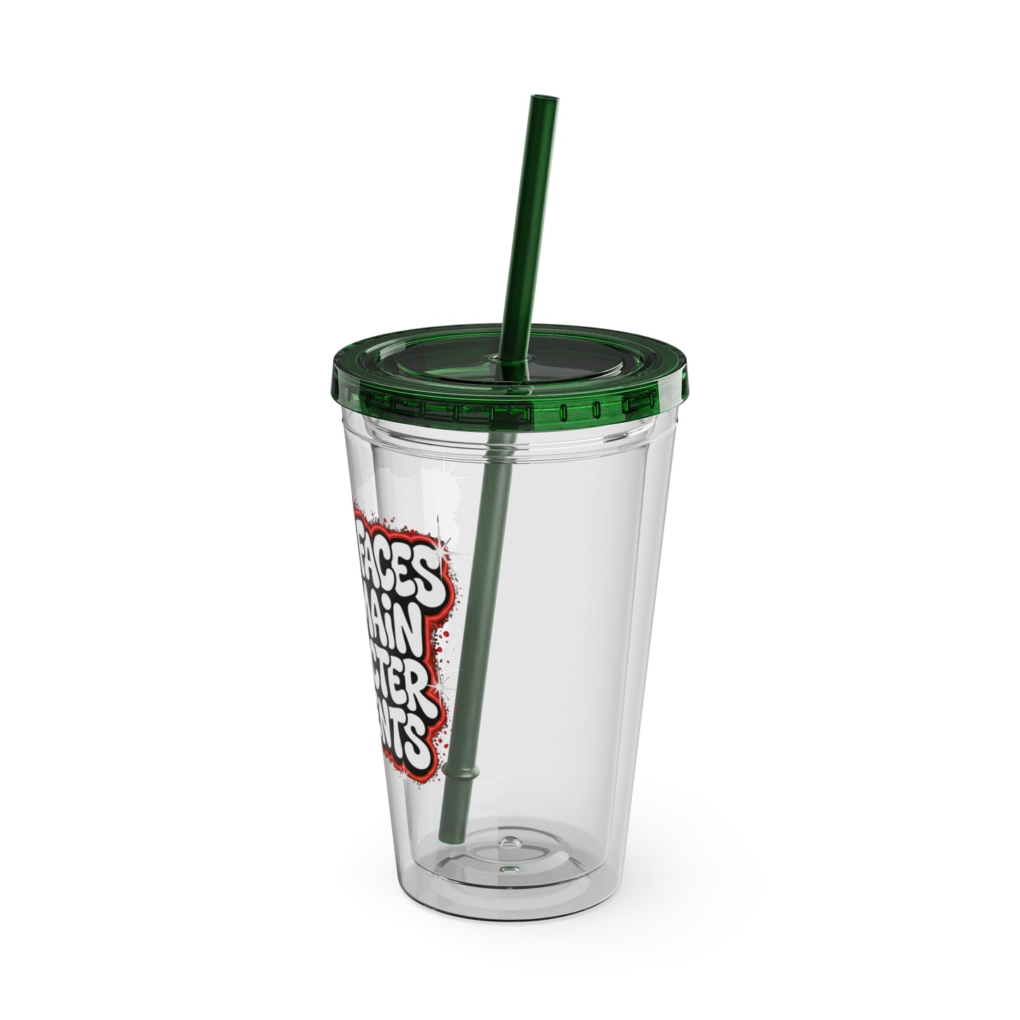 I turn faces into main character moments Insulated Cup