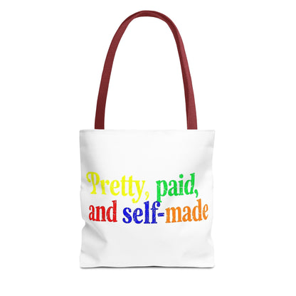 Pretty, paid, and self-made Tote Bag