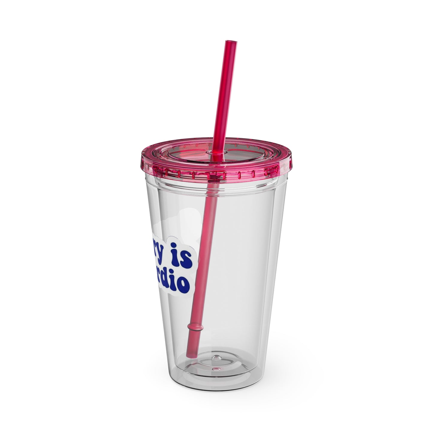 Surgery is my cardio Clear Insulated Cup