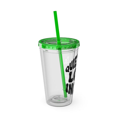 Quiet moves. Loud income Insulated Cup