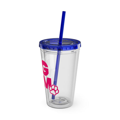 Dog mom pink Insulated Cup