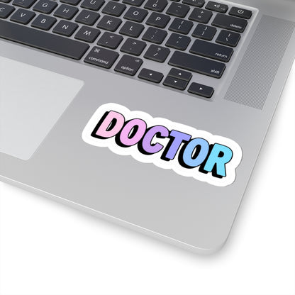DOCTOR faux sticker Sticker