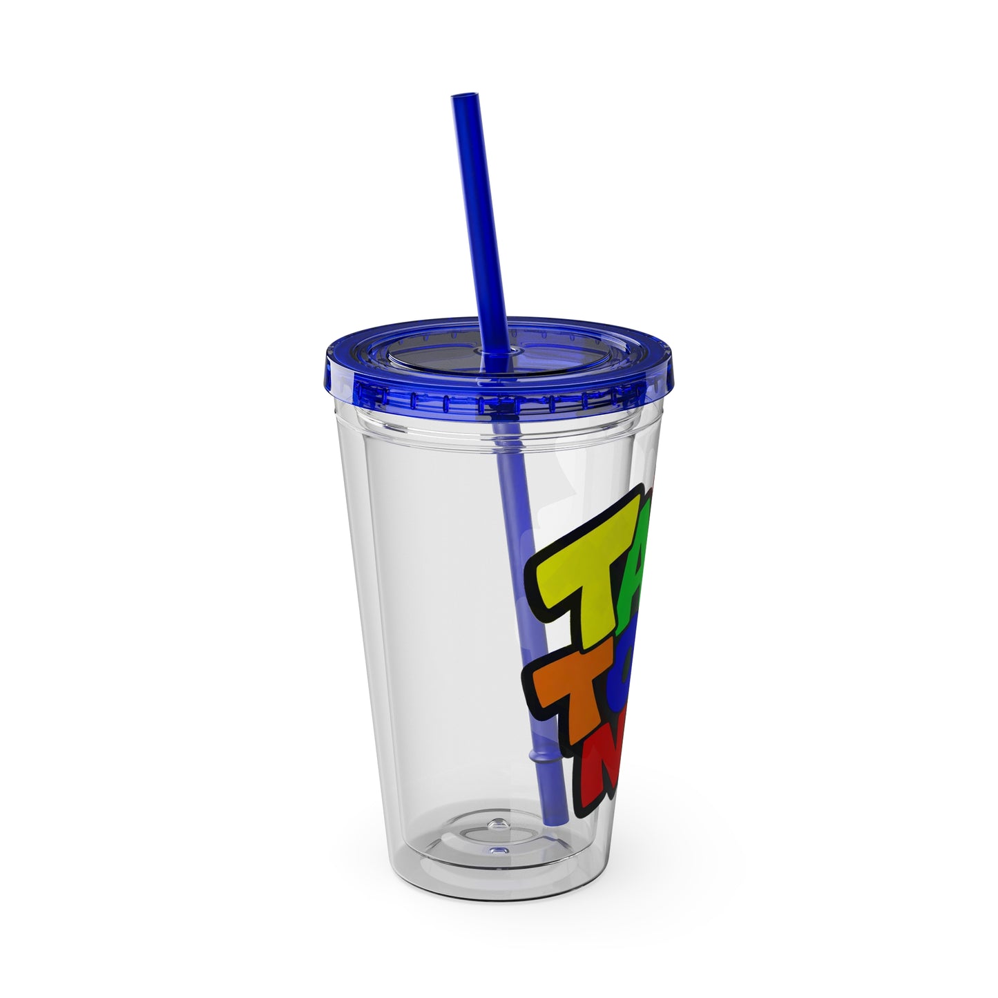 Talk to me nice Clear Insulated Cup