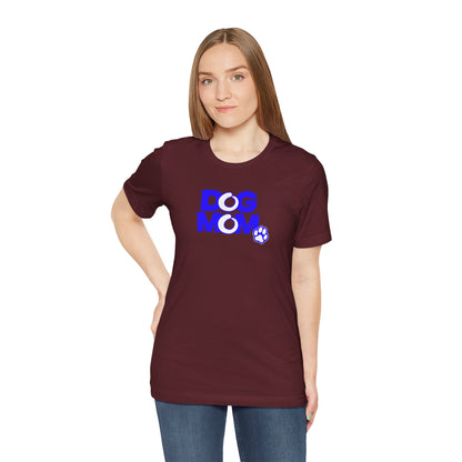 Dog mom blue T-shirt