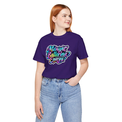 Midnight ballerina energy T-shirt