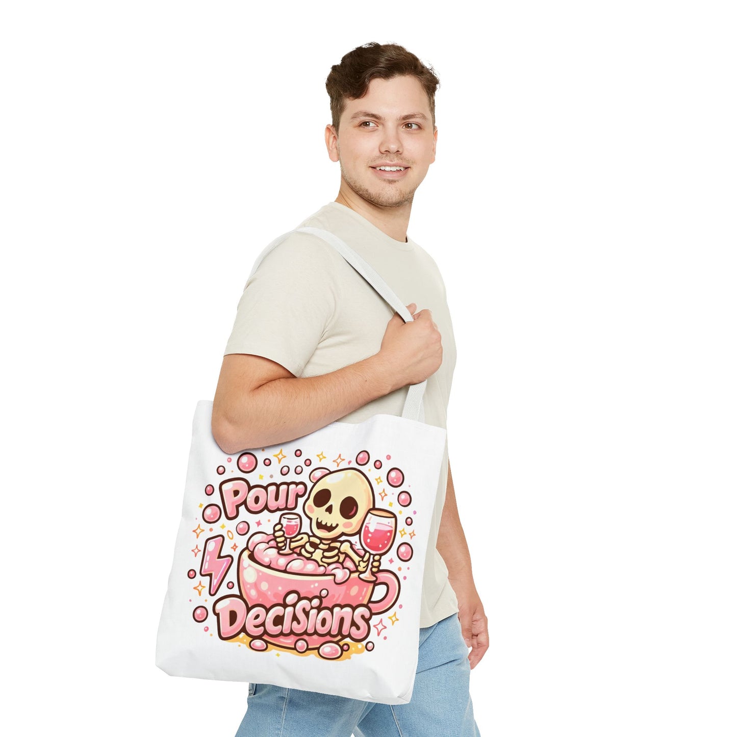 Pour decisions Tote Bag