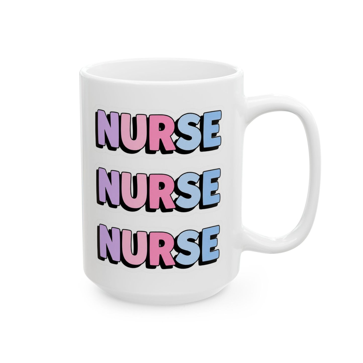 NURSE faux sticker Mug
