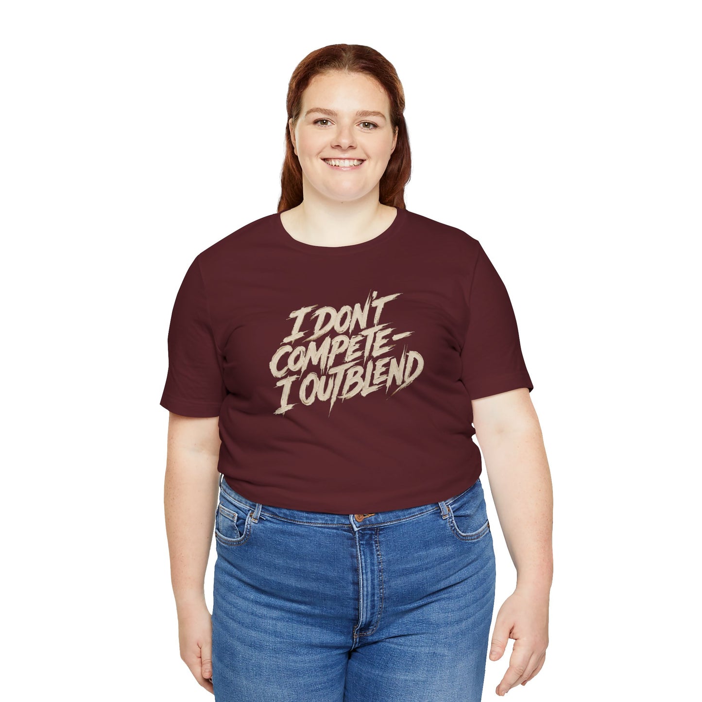I don't compete I out blend T-shirt