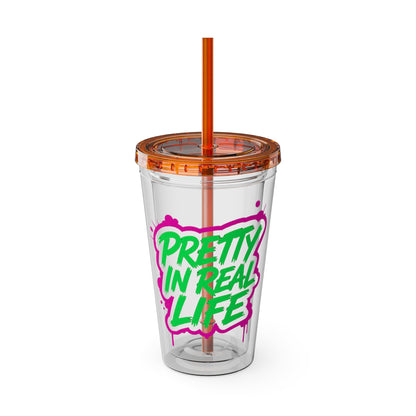 Pretty in real life Clear Insulated Cup