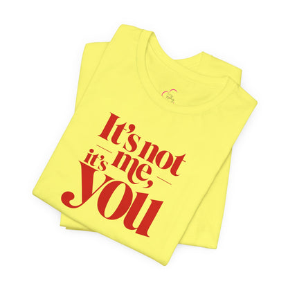 It's not me, it's you T-shirt