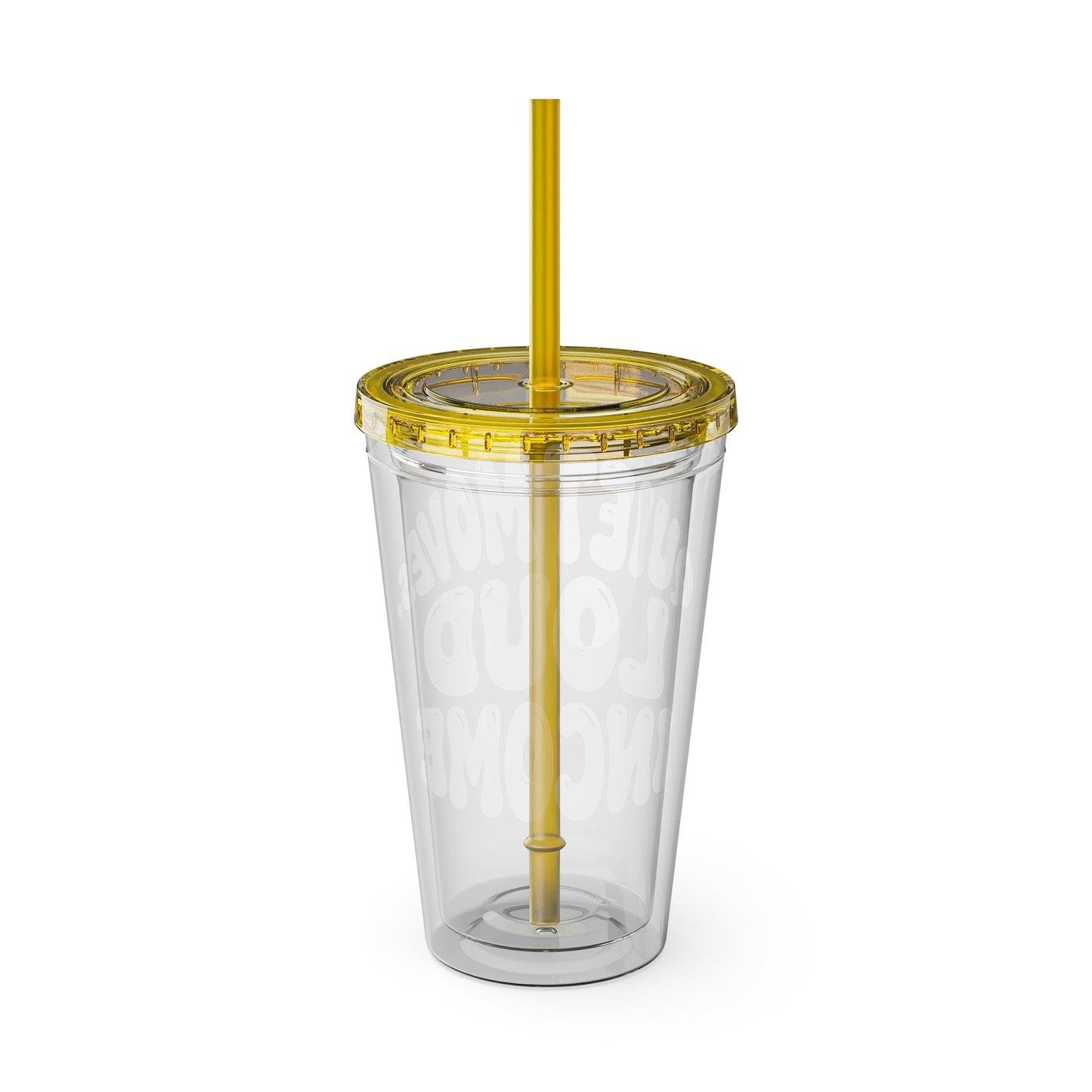 Quiet moves. Loud income Insulated Cup