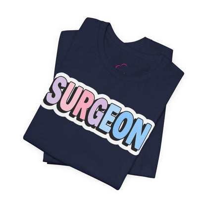 SURGEON faux sticker T-shirt