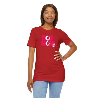 Dog mom pink T-shirt
