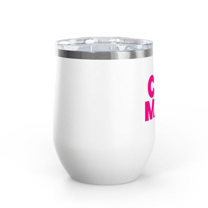 Cat mom pink Tumbler