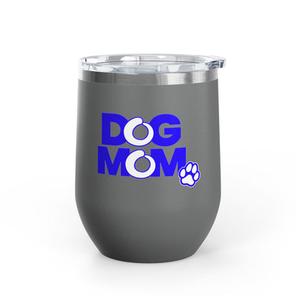 Dog mom blue Tumbler
