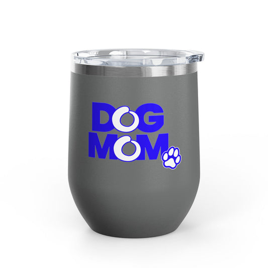Dog mom blue Tumbler