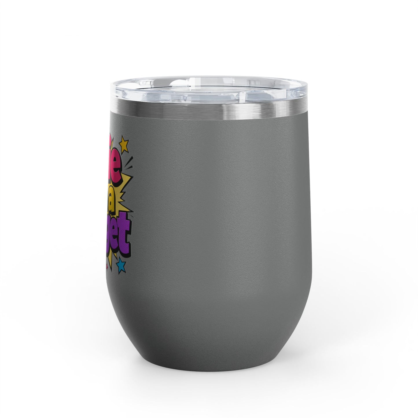 Cutie on a budget Tumbler