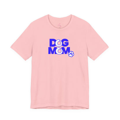 Dog mom blue T-shirt