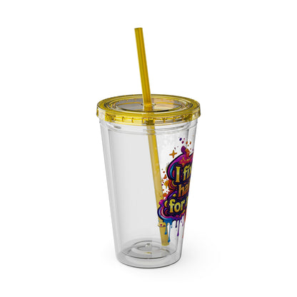 I fix bad hair days for a living Clear Insulated Cup